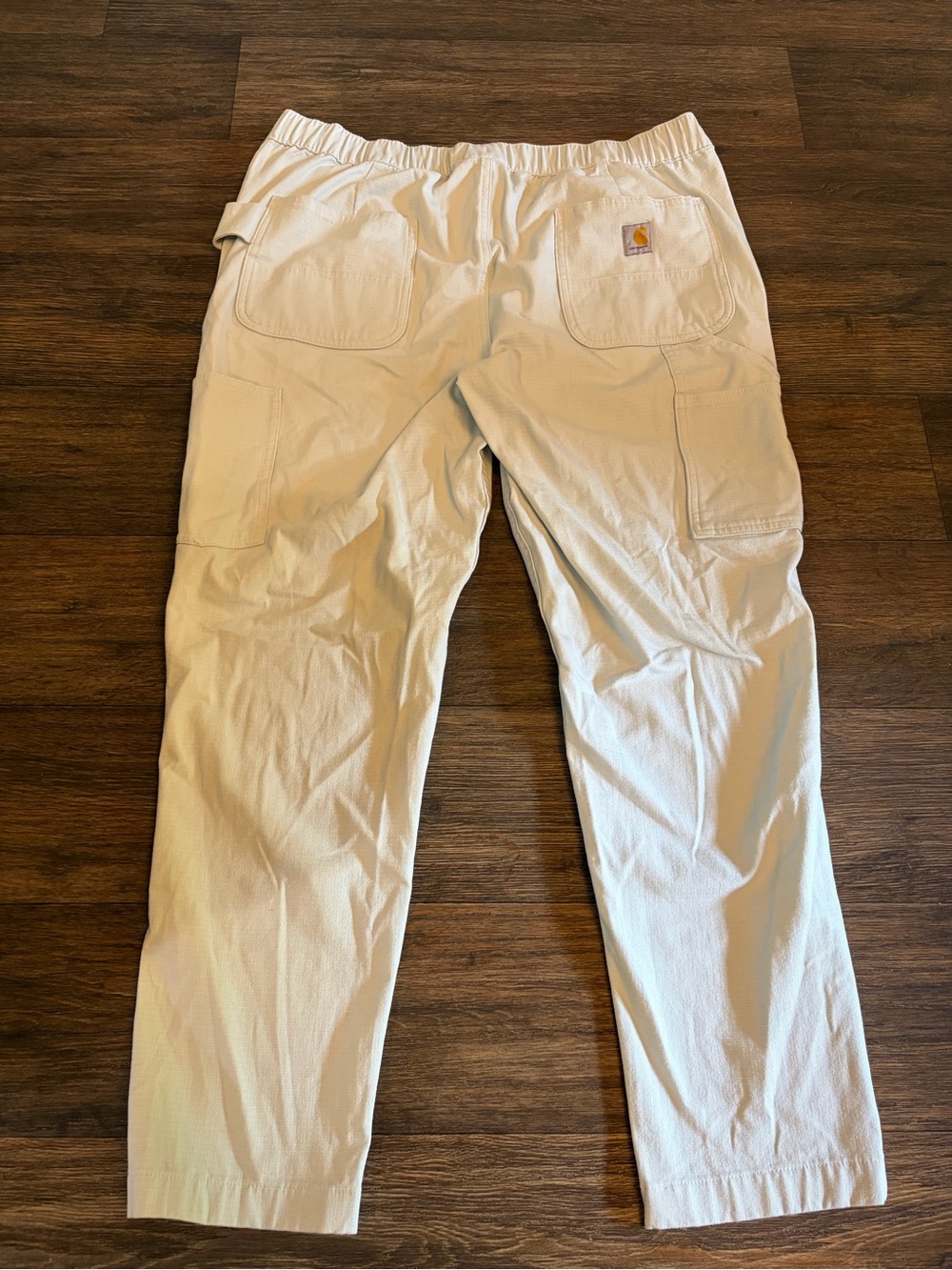 Carhartt Women's Force Relaxed Fit Ripstop Work Light Blue Pant Size Large - Picture 8 of 8